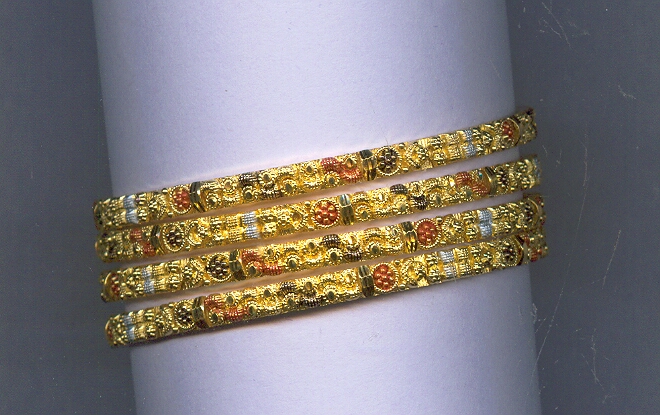 GOLD BANGLE PLAIN FANCY