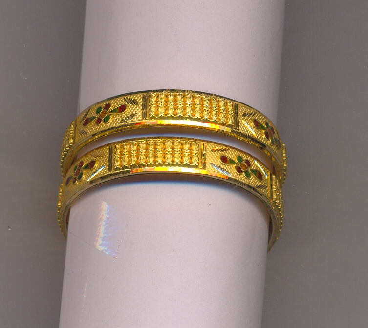GOLD BANGLE PLAIN FANCY