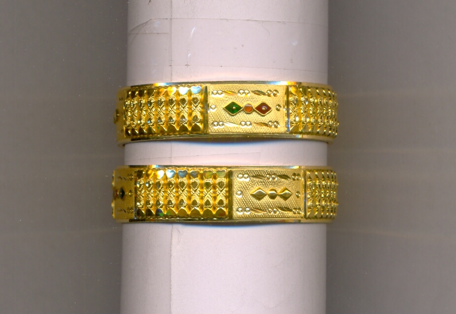 GOLD BANGLE PLAIN FANCY