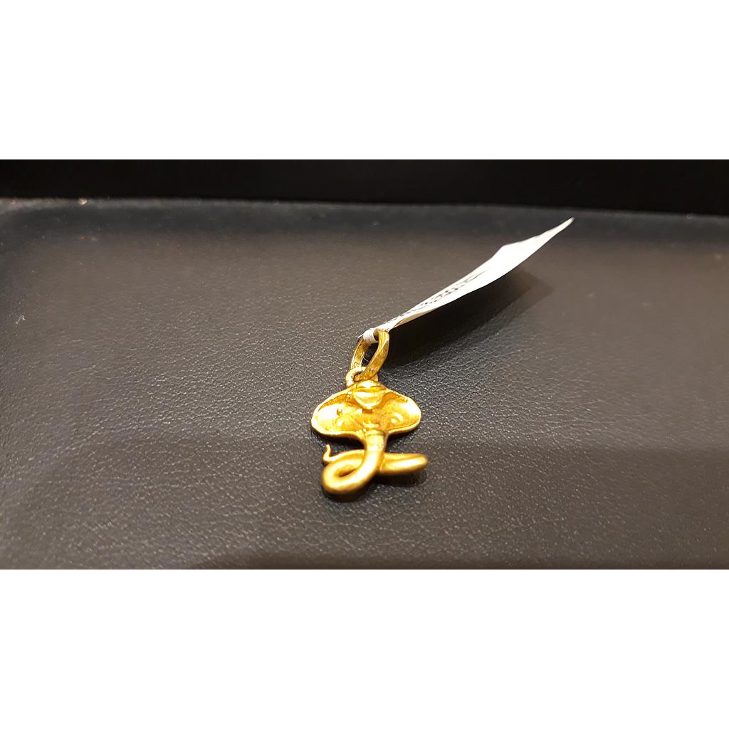GOLD PENDENT DESIGNER FANCY