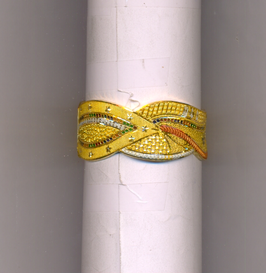 GOLD BANGLE PLAIN FANCY