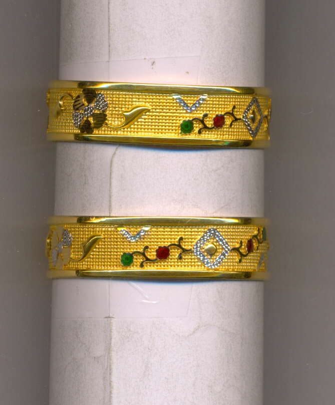 GOLD BANGLE PLAIN FANCY