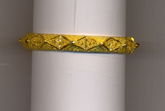 GOLD BANGLE PLAIN FANCY