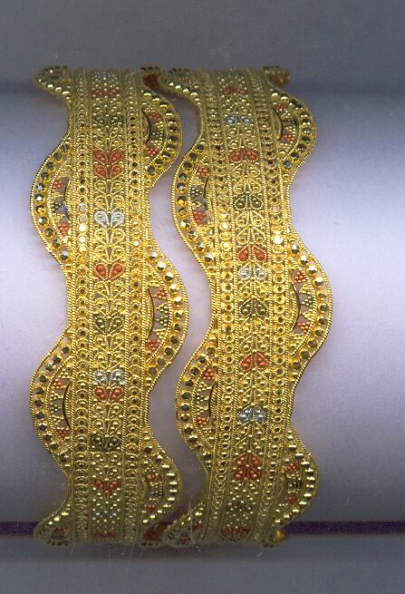 GOLD BANGLE PLAIN FANCY