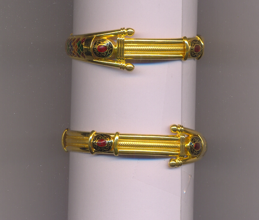 GOLD BANGLE PLAIN FANCY