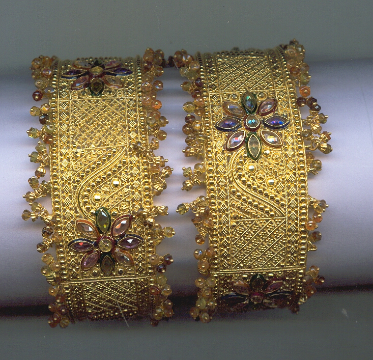 GOLD BANGLE PLAIN FANCY