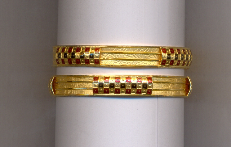 GOLD BANGLE PLAIN FANCY