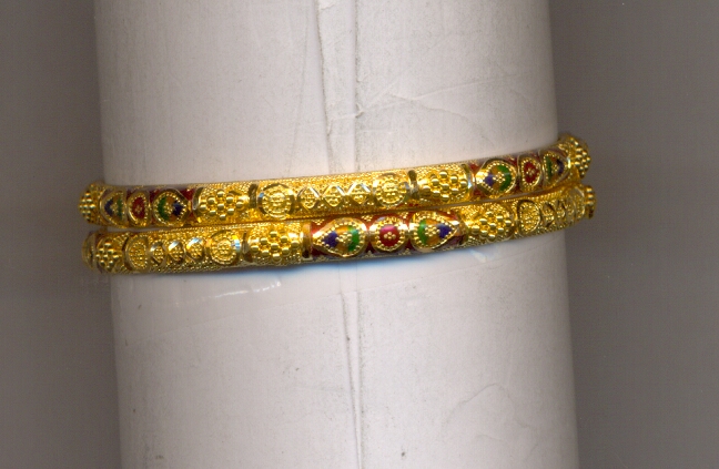 GOLD BANGLE PLAIN FANCY