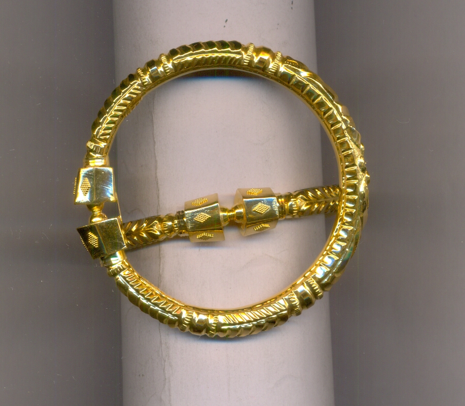 GOLD BANGLE PLAIN FANCY