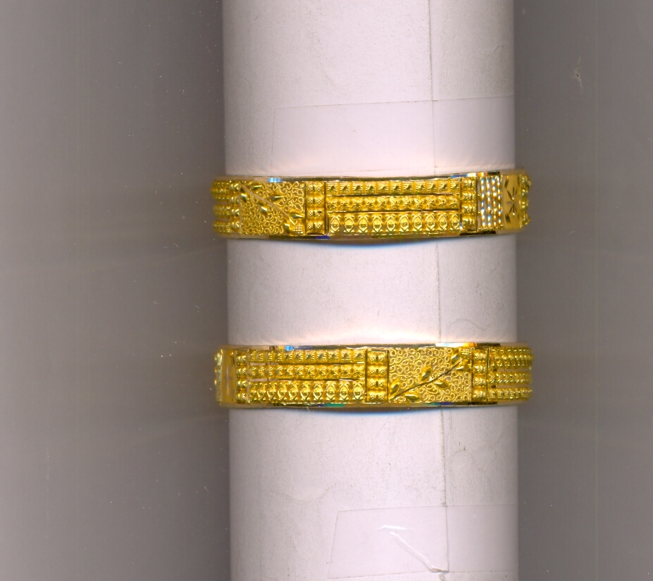 GOLD BANGLE PLAIN FANCY