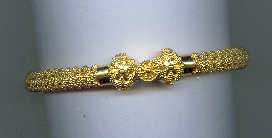GOLD BANGLE PLAIN FANCY