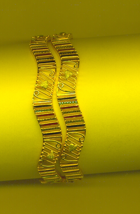 GOLD BANGLE PLAIN FANCY