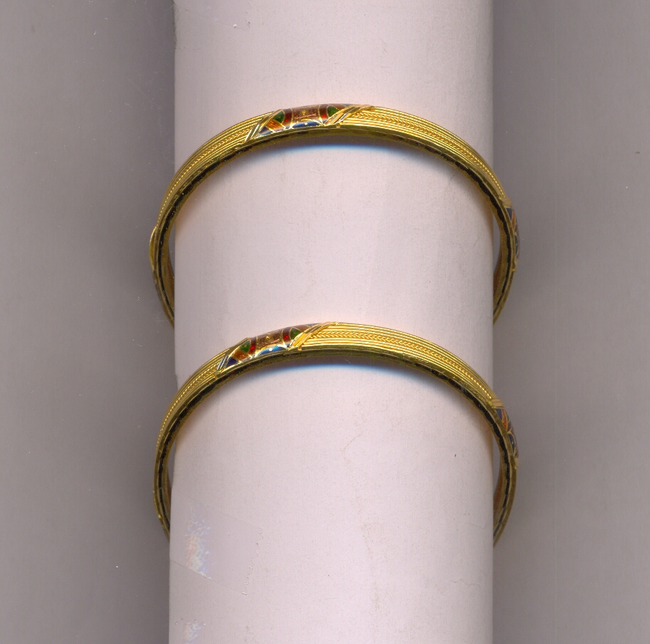 GOLD BANGLE PLAIN FANCY