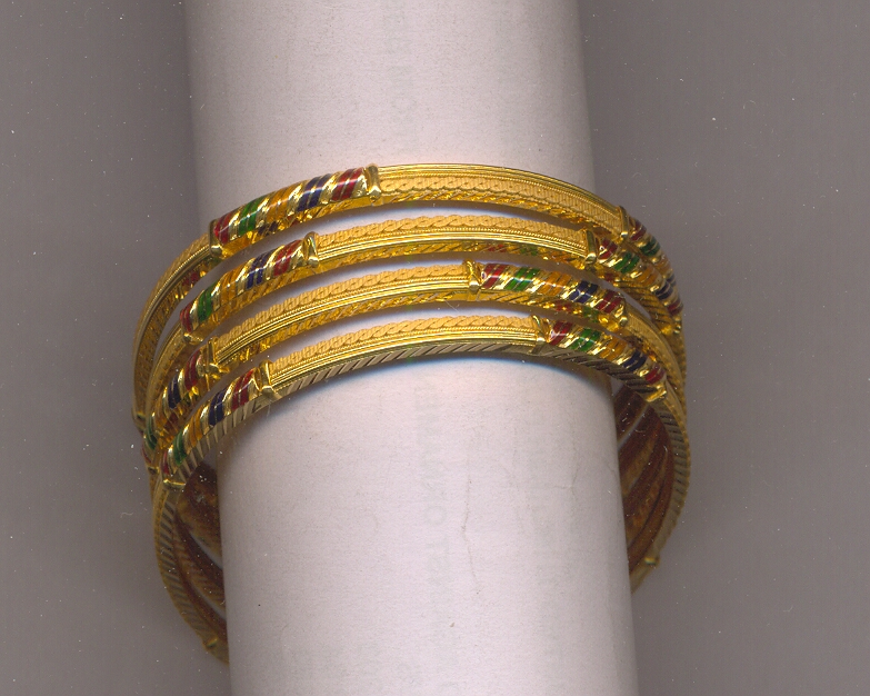 GOLD BANGLE PLAIN FANCY