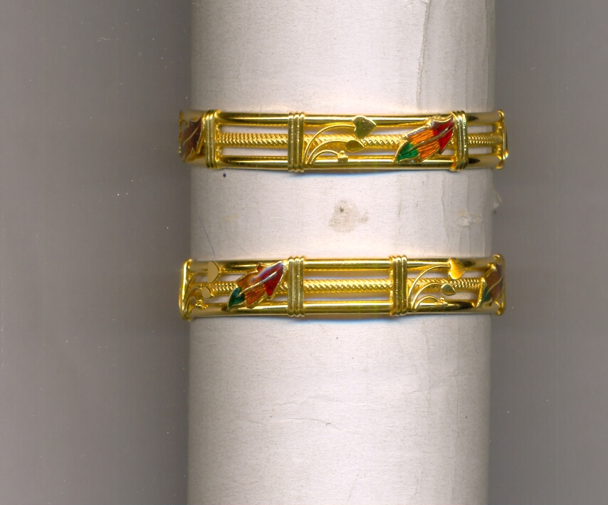 GOLD BANGLE PLAIN FANCY