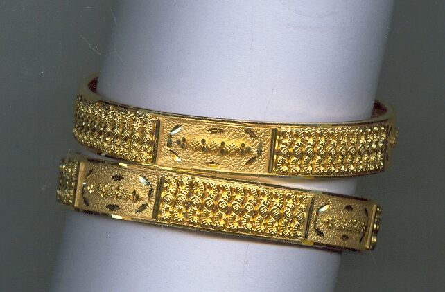 GOLD BANGLE PLAIN FANCY