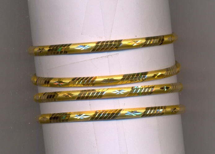 GOLD BANGLE PLAIN FANCY