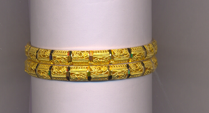GOLD BANGLE PLAIN FANCY