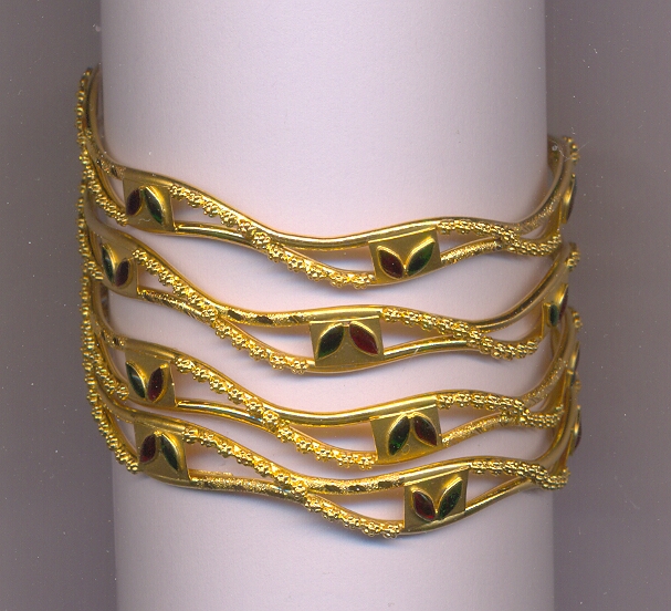 GOLD BANGLE PLAIN FANCY