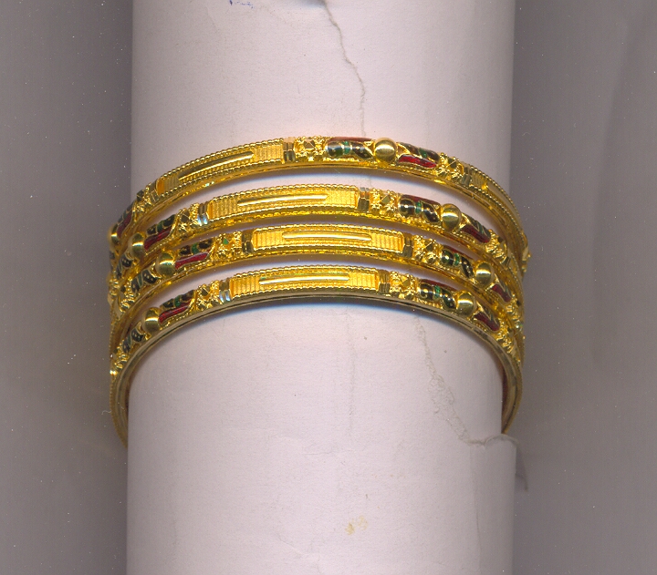 GOLD BANGLE PLAIN FANCY
