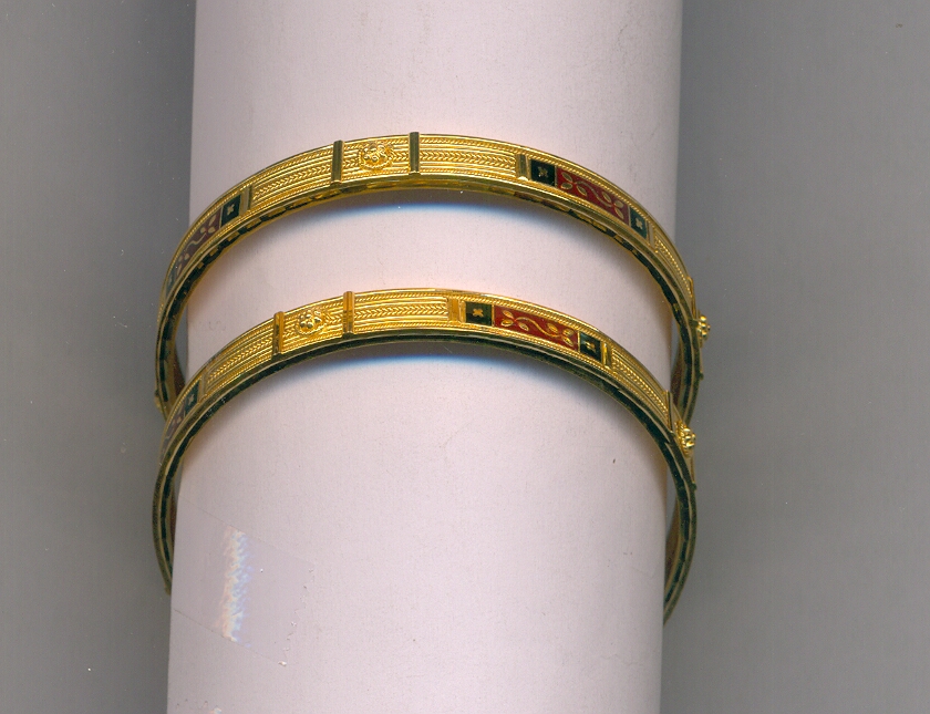 GOLD BANGLE PLAIN FANCY