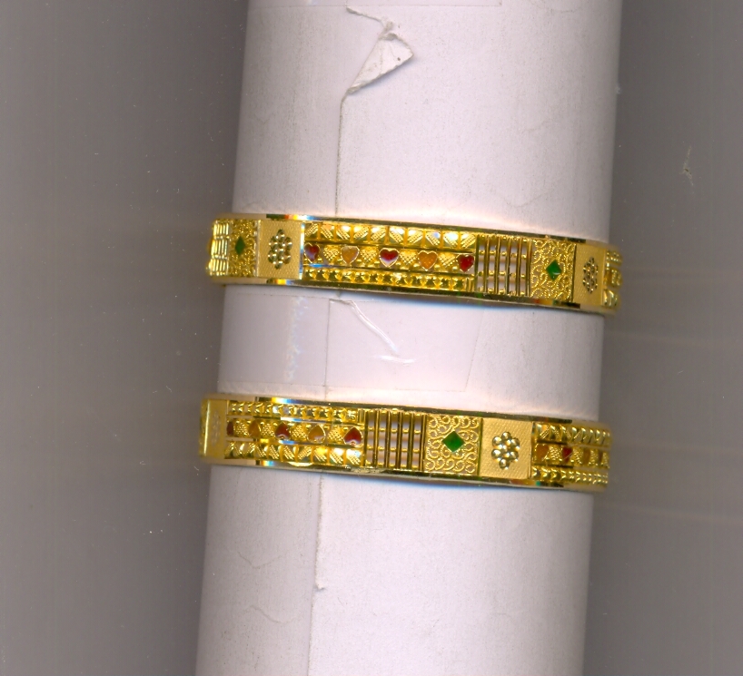 GOLD BANGLE PLAIN FANCY