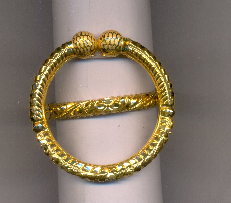 GOLD BANGLE PLAIN FANCY