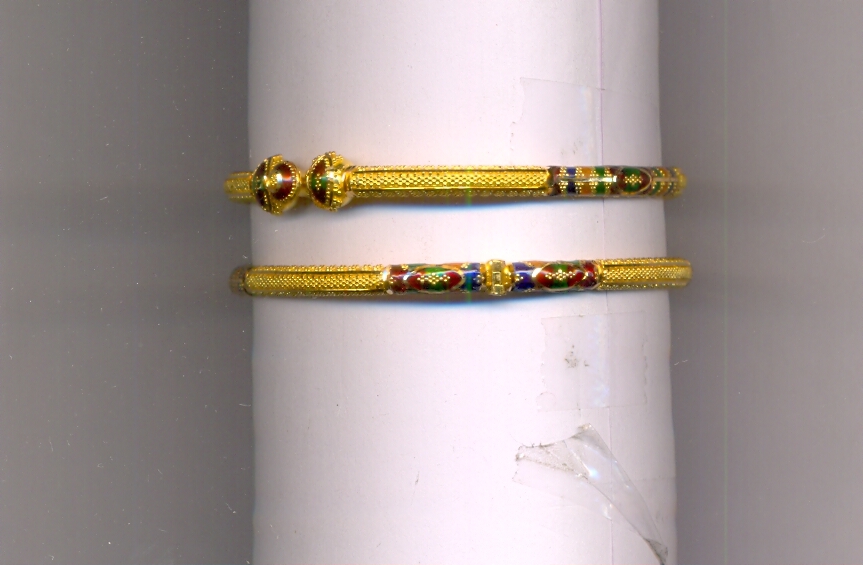 GOLD BANGLE PLAIN FANCY