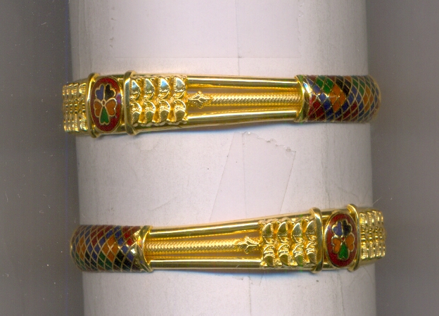 GOLD BANGLE PLAIN FANCY
