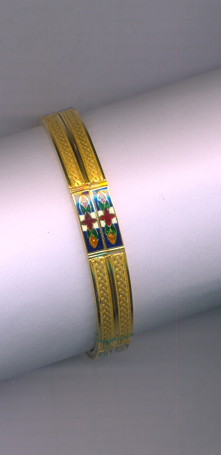 GOLD BANGLE PLAIN FANCY