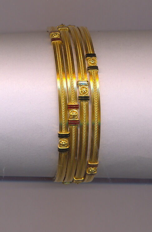GOLD BANGLE PLAIN FANCY