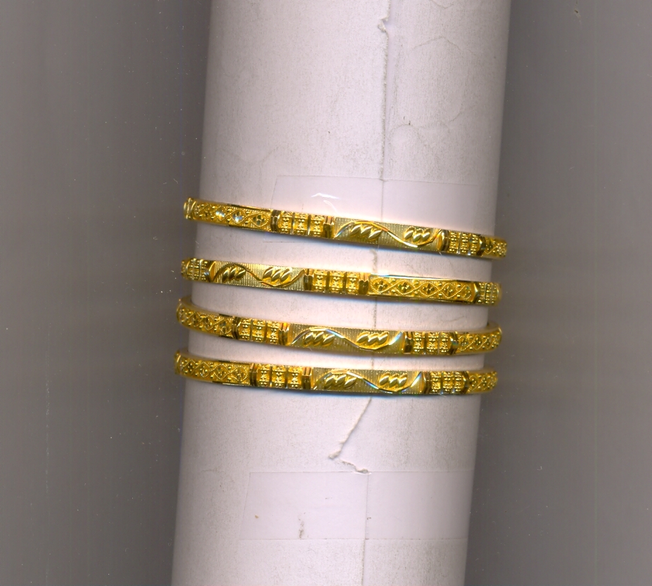 GOLD BANGLE PLAIN FANCY