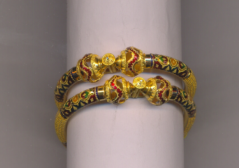 GOLD BANGLE PLAIN FANCY