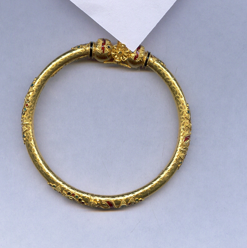 GOLD BANGLE PLAIN FANCY