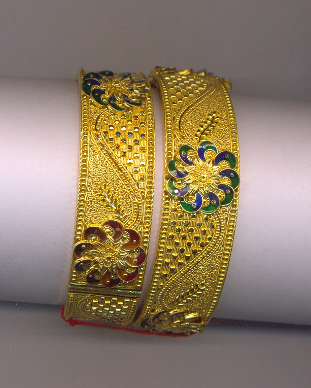 GOLD BANGLE PLAIN FANCY