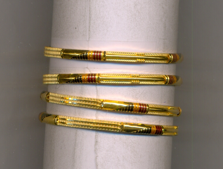 GOLD BANGLE PLAIN FANCY