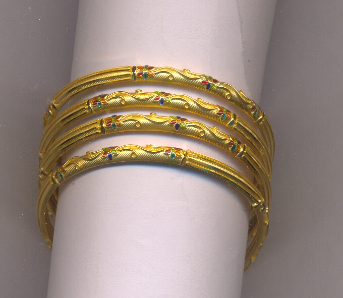 GOLD BANGLE PLAIN FANCY