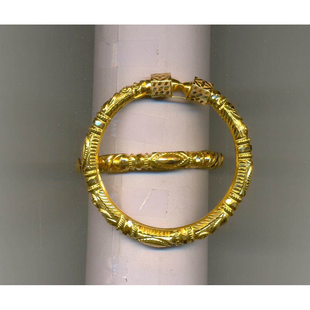 GOLD BANGLE PLAIN FANCY
