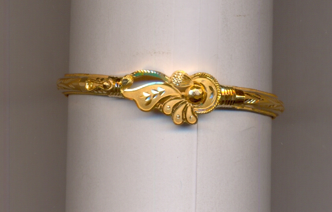 GOLD BANGLE PLAIN FANCY