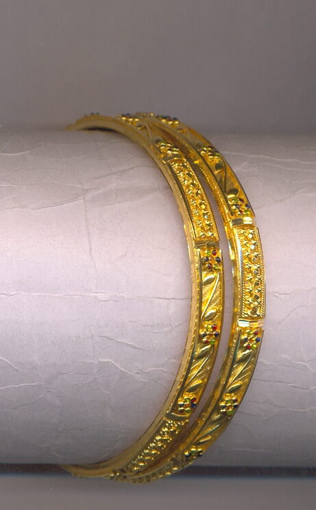 GOLD BANGLE PLAIN FANCY