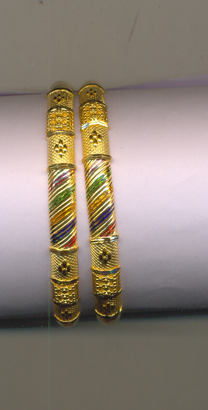 GOLD BANGLE PLAIN FANCY
