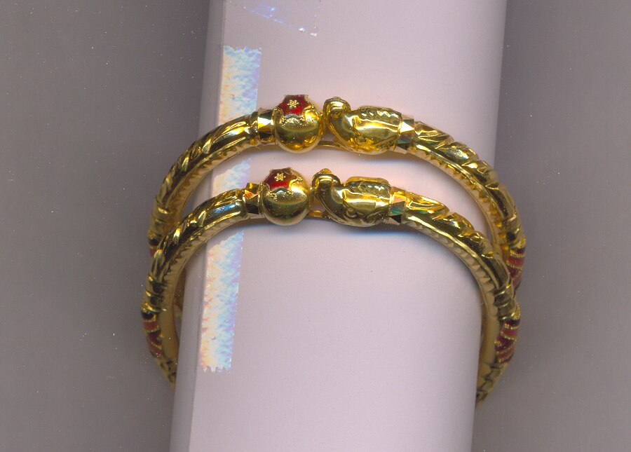 GOLD BANGLE PLAIN FANCY