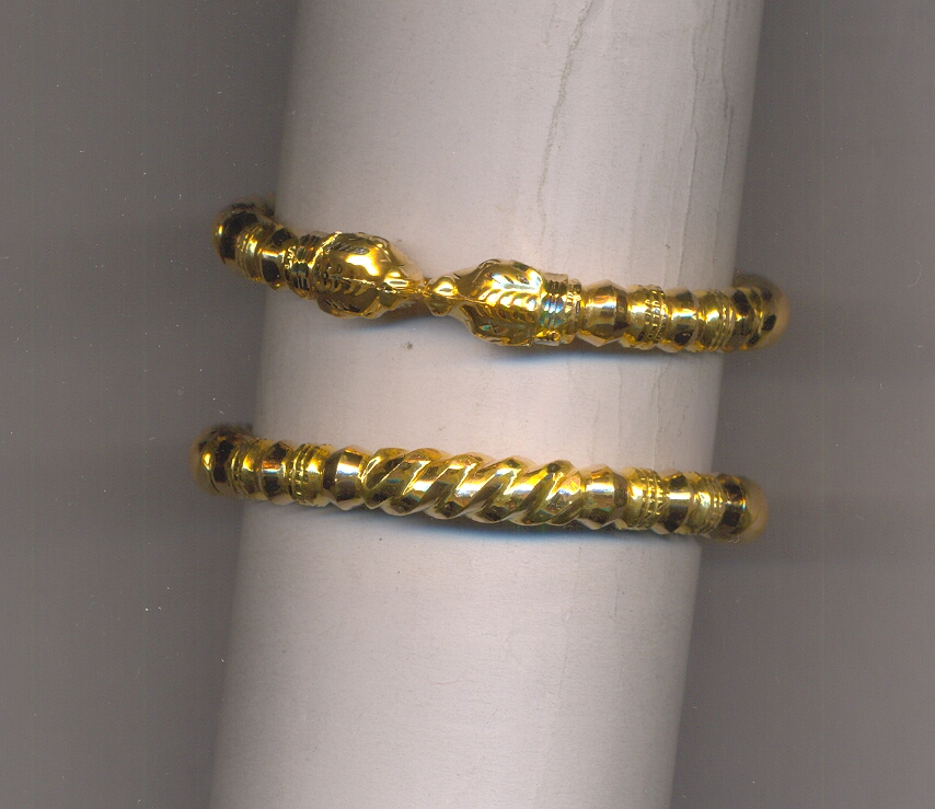 GOLD BANGLE PLAIN FANCY