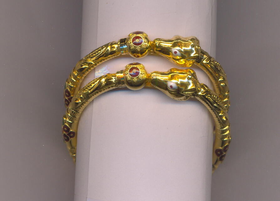 GOLD BANGLE PLAIN FANCY