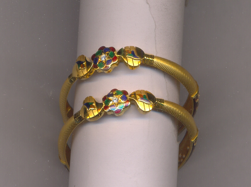 GOLD BANGLE PLAIN FANCY