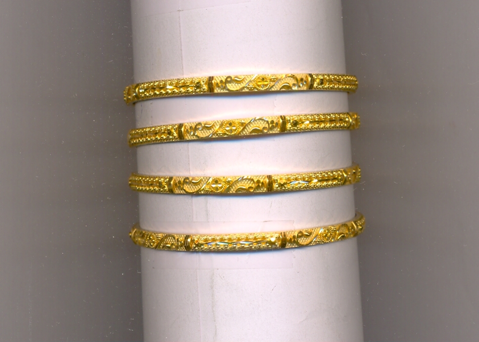GOLD BANGLE PLAIN FANCY