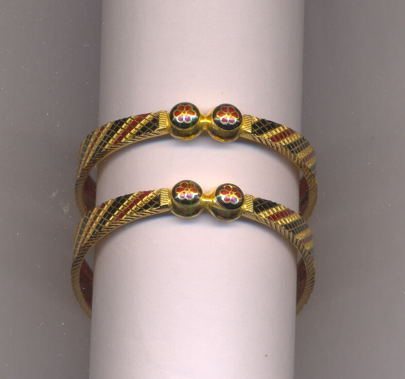 GOLD BANGLE PLAIN FANCY