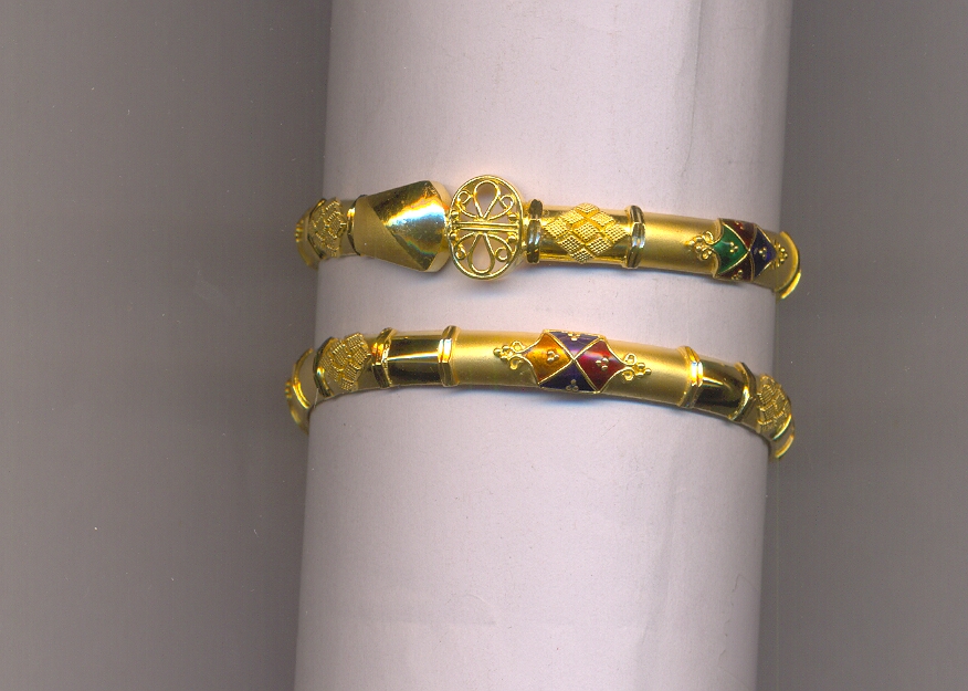 GOLD BANGLE PLAIN FANCY