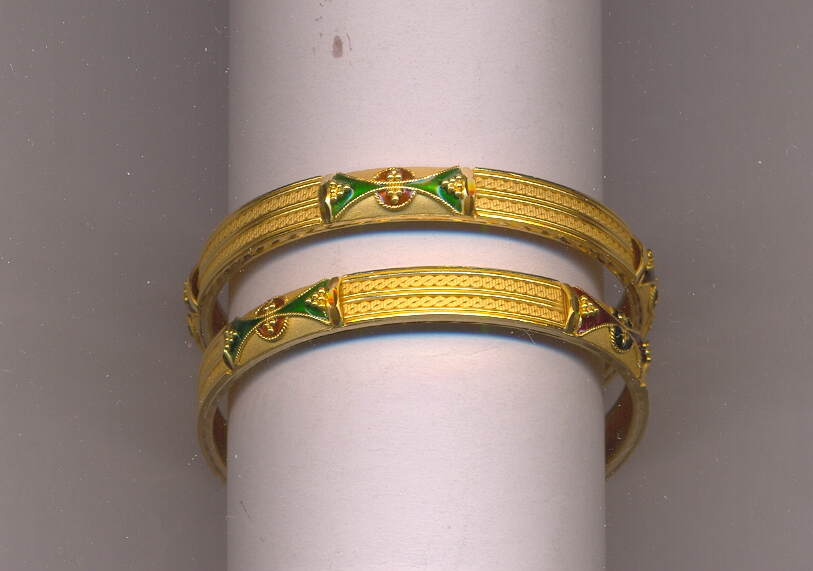 GOLD BANGLE PLAIN FANCY