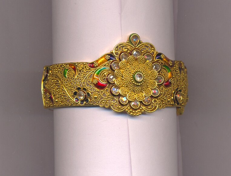 GOLD BANGLE PLAIN FANCY